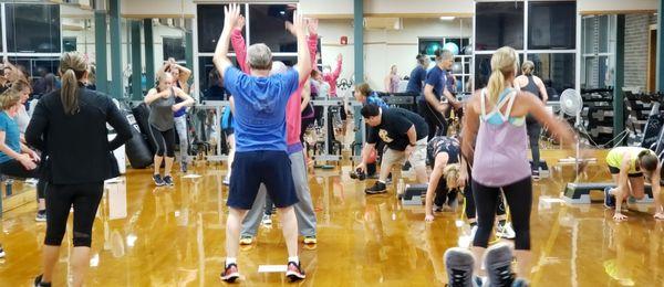 Great Group Fitness Classes all included in membership!