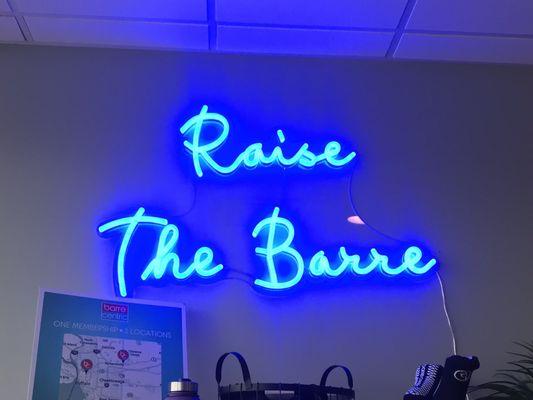 Raise the barre