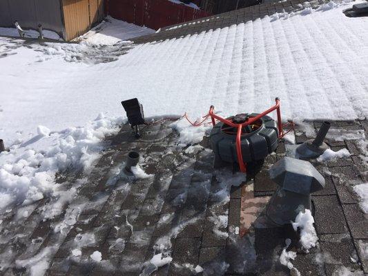 Roof Top Sewer Inspection