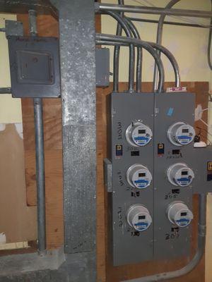 Electrical panel that needs to be inspected for a 40 year inspections