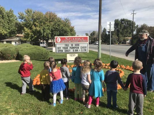 Pumpkin Patch Visit 2018