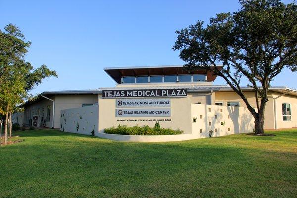 Our audiology suite is located within the Tejas ENT office inside the Texas Medical Plaza professional building.