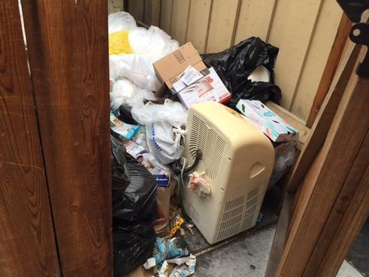 Trash situation, August 2015