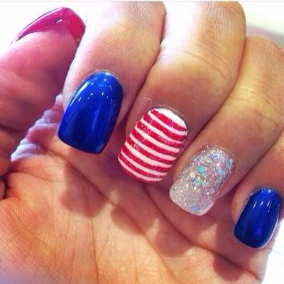 4th of July nails!