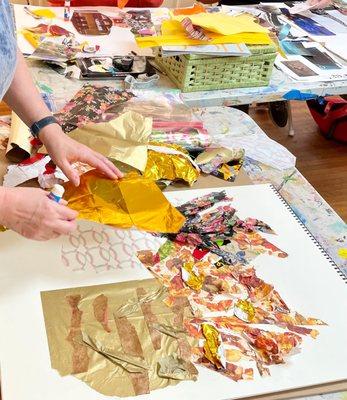 Get Sharper with Mixed Media, Drawing & Painting Class with Stephanie