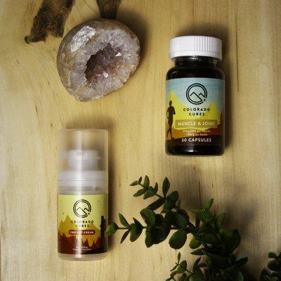 CBD Muscle & Joint Capsules & Hot Cream