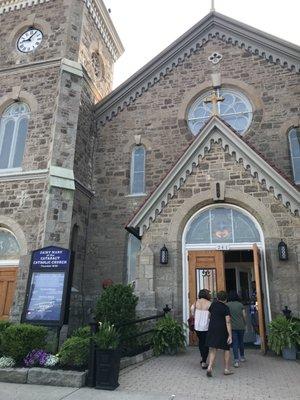 Church entrance