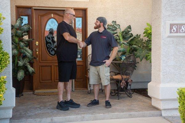 Happy Customers - Frontier Plumbing