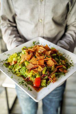 The fattoush was yummy!