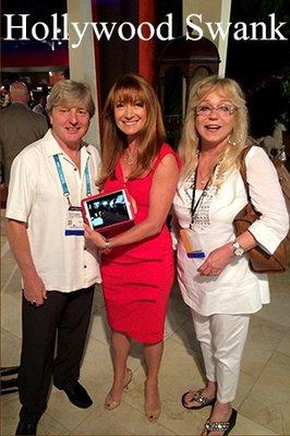 Rob and Catrina with Jane Seymour in Las Vegas