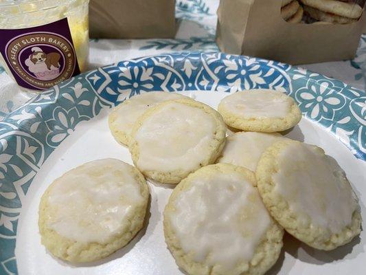 Key lime cookies