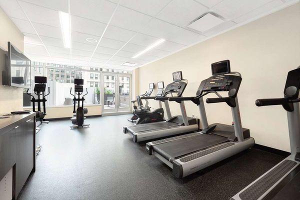 Health club  fitness center  gym