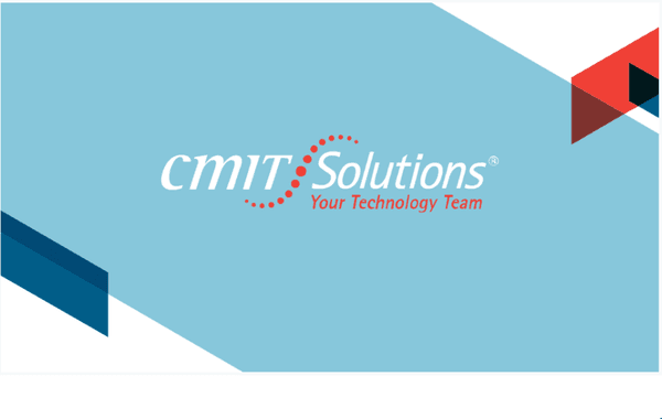 CMIT Solutions Tampa  (813) 985-7972 or rchador@cmittampa.com