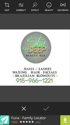 Skincare/Hair/Nails/Waxing