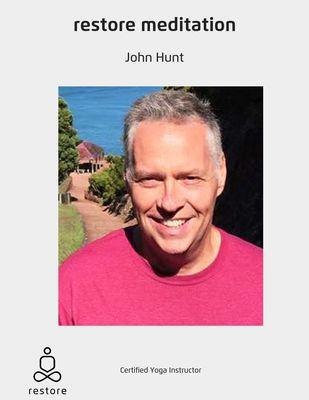 Yoga Instructor John Hunt