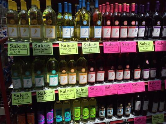 Save 10% off your wine purchase when buying three (3) bottles. A few brands are excluded because of their everyday low prices.