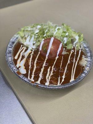 Our "NEW MEXICO RED CHILE CHEESE ENCHILADAS" definitely a Fan Favorite