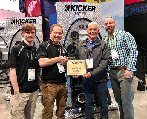 2019 CES KICKER Dealer of the Year!