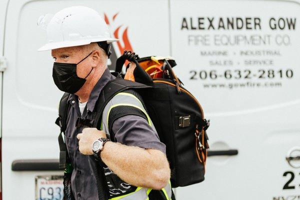 Alexander Gow Fire Equipment Co. is dedicated to keeping our customers and business safe.