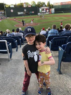 Baseball fans and Levey students -- a great combination