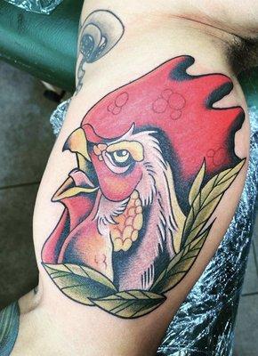 Tattoo, Rooster