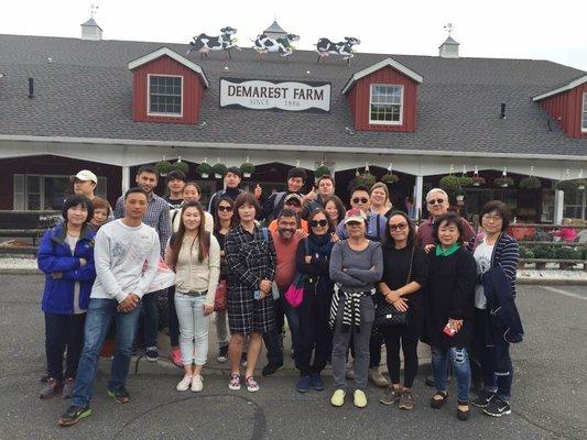 Field trip to the Demarest farm