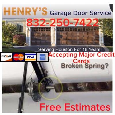 Henry's Garage Door Service