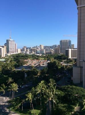 View of Diamond Head from the 11th floor