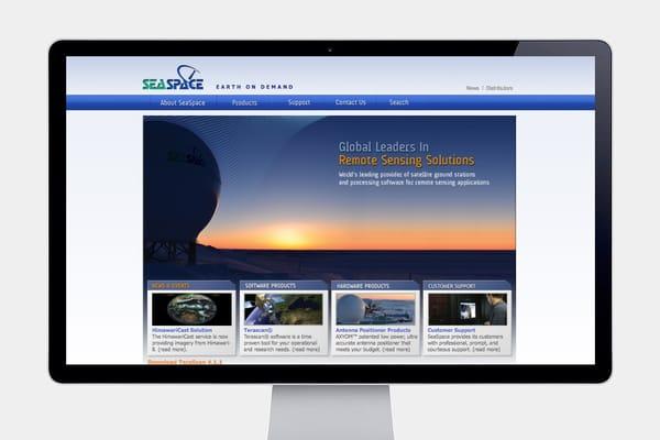 Seaspace Corporation Website Design Project