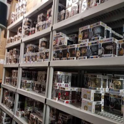 We have a few POPs in stock. At any given time we have 600+ characters in stock.