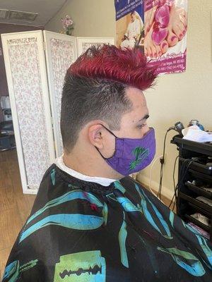 Men Haircuts and Color