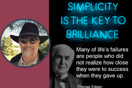 Simplicity if the key to brilliance