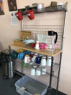 Tea station