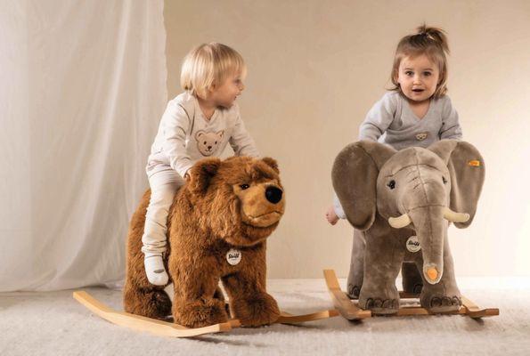 fun for the kids too! Steiff rocking animals for your beloved kids or grandkids