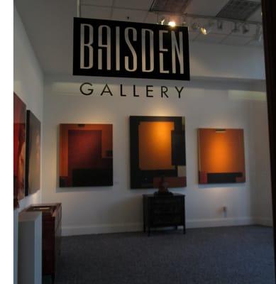 Gallery is just a few doors down from Mise en Place Restaurant.