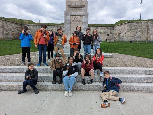 Castle Island is a great field trip location!