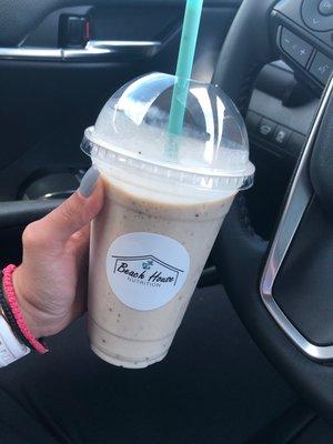 Cookies and cream shake