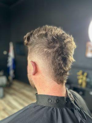 Mohawk fade!