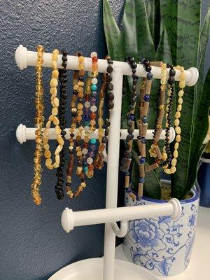 Amber Teething Necklaces