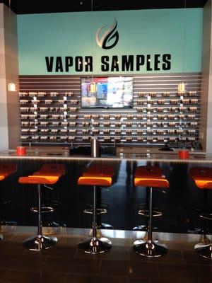 Vapor galleria flavor bar..