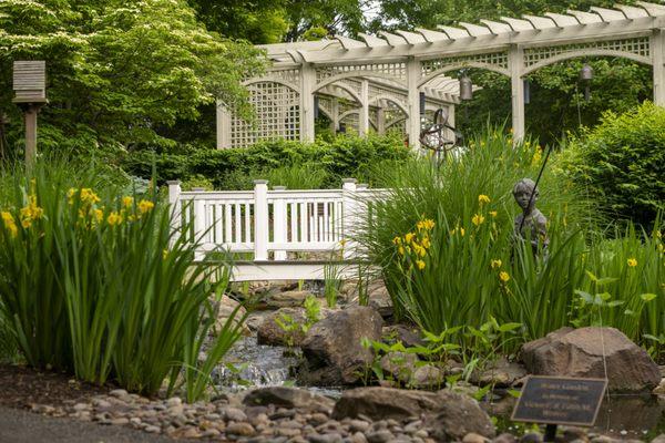 The Legacy Garden is a great place for a walk.