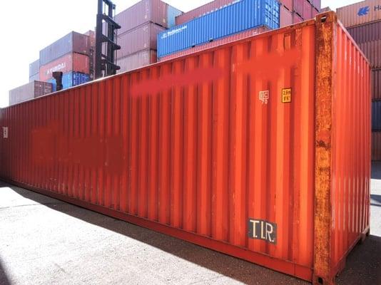 Used shipping container (CWO) sold by Railbox Consulting on WesternContainerSales.com