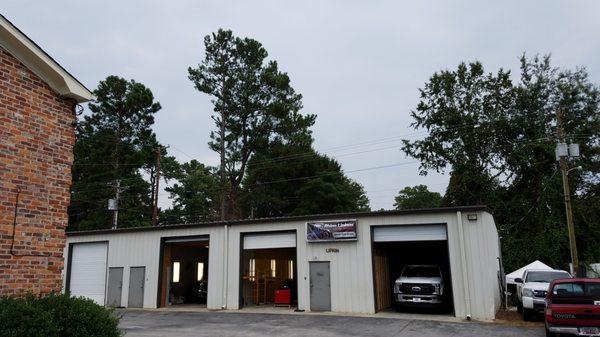 A shot of our building. We have one of the largest spray booths in the state and are ready to handle your project now matter how large!