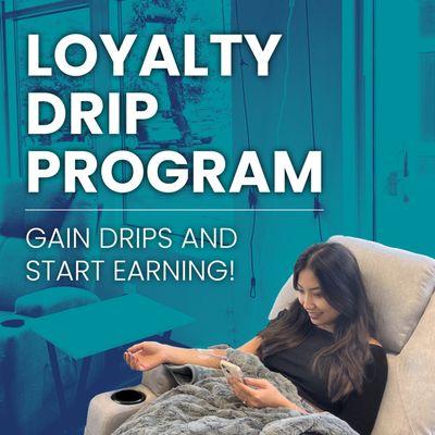 Get drips, earn points, redeem for more drips!