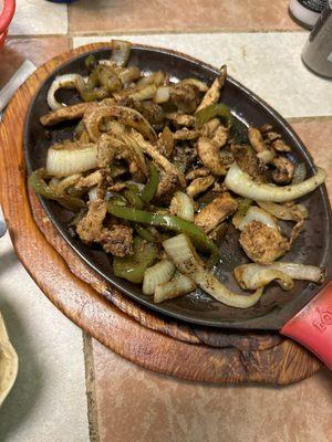 Chickens fajitas