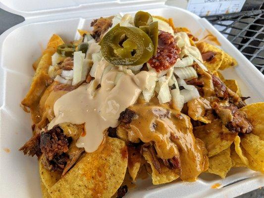 BBQ Supreme Nachos. AMAZING!