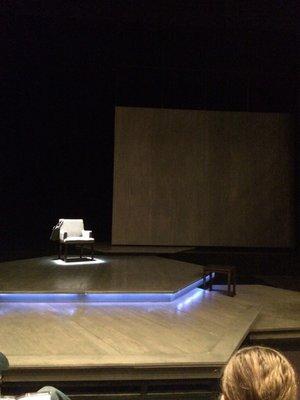 Set of "The Other Place" by Sharr White. Elegant and haunting.