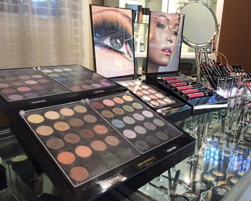 Kristin has her own line of cosmetics with a beautiful range-a great place for getting your makeup done for a special event!