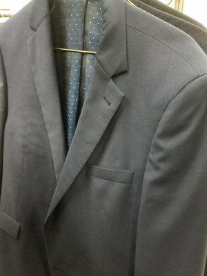 Same suit after cleaning