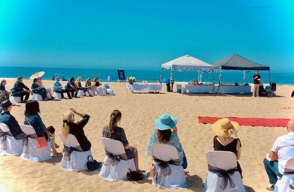 Beautiful Beach Memorial in Santa Monica